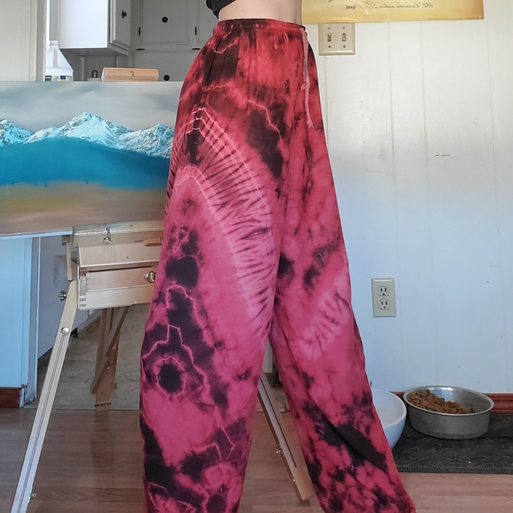 Tie dye pants
